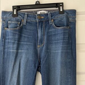 Women’s Hoxton Crop PAIGE Blue Skinny Jeans